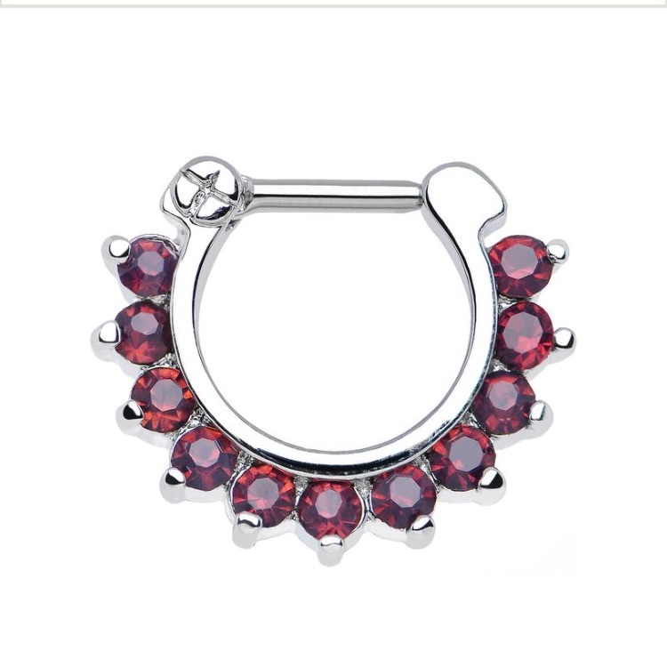 Nwt 16 Gauge 38 Passionate Purple Gem Septum
